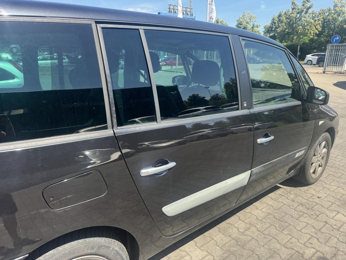 Renault Espace 4 original T&uuml;r hinten rechts NV676 Schwarz Rohbau Bj.2011
